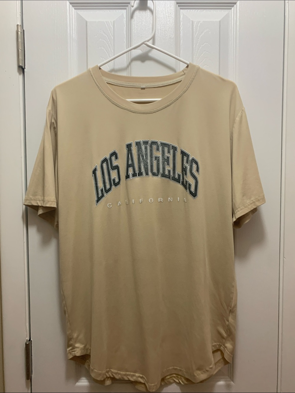 Men's Los Angeles Graphic T-Shirt in Beige